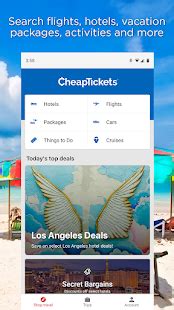 cheaptickets hotel flight car travel deals apps  google play