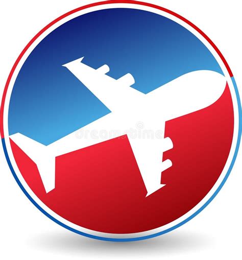 flight logo stock vector illustration  pass networking
