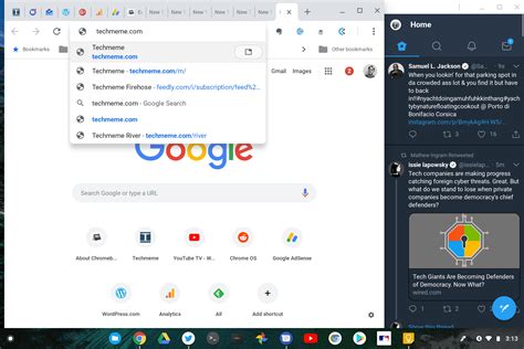 search  open tabs    tab page  chrome os