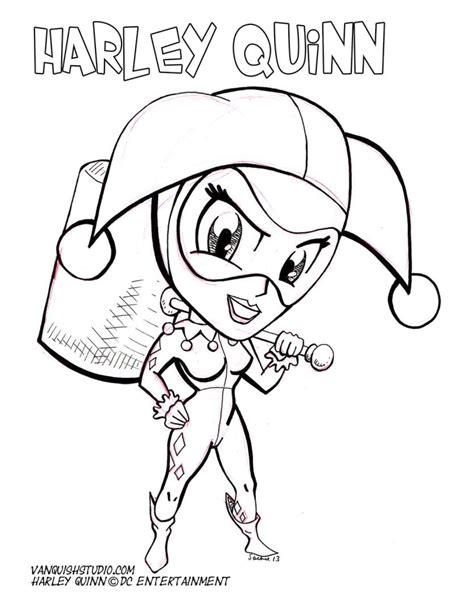 harley quinn coloring pages  print rtl