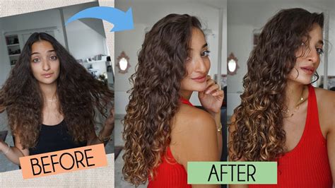 My Easy Curly Hair Routine Using Three Products 2c 3a Natural Curls