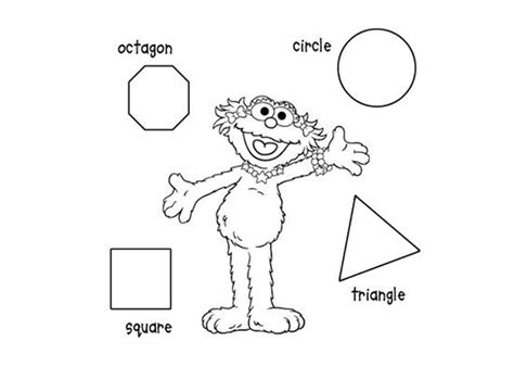 shapes coloring pages coloring pages