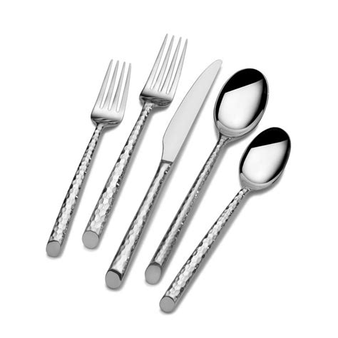 silverware  spoons  knives   white background