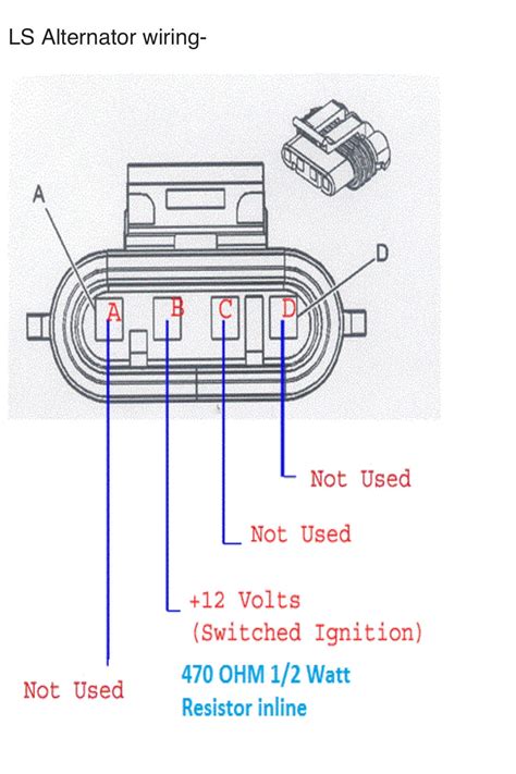 diagram  camaro alternator wire diagram mydiagramonline