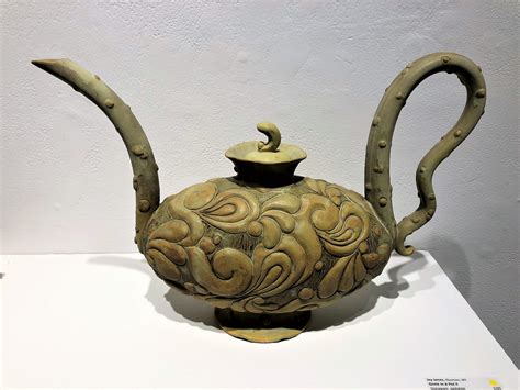 ceramic teapots    identi tea  biennial teapot exhibit ii mild elaborations