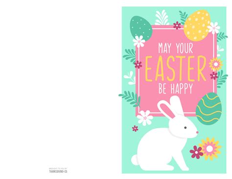 printable easter card templates