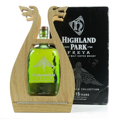 highland park freya 15 year old whisky auctioneer