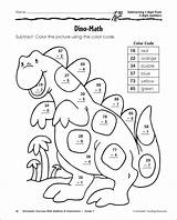 Coloring Pages Grade Subtraction Addition Color Getdrawings sketch template