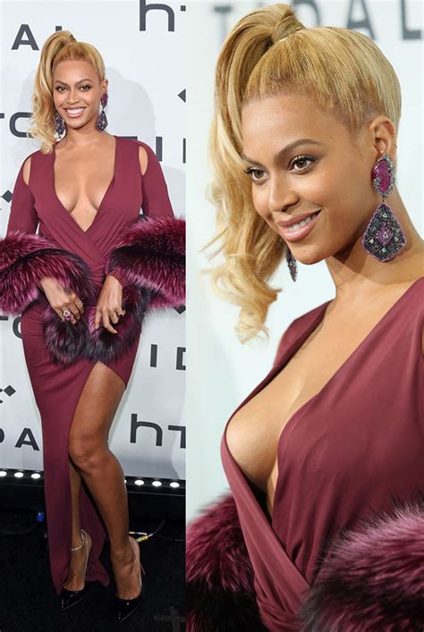 beyoncé kurz vorm nippelblitzer star kleider die promi