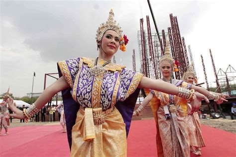 Thai Dancing Was Performed As Part Of The Upcoming Royal
