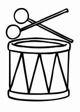Drum Coloring Pages Print Color Kids sketch template