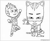 Catboy Masks Coloringhome Coloringpagesonly sketch template