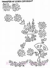 Knitting Embroidery Crinoline Lady Reading sketch template
