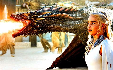 Download 1280x1024 Daenerys Targaryen And Drogon Dragon In