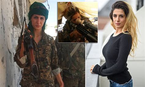 joanna palani says she is sniper who fights isis in syria