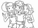 Coloring Sleepover Pages Getcolorings Slumber sketch template