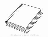 Book Clipart Clip Books Cover Closed Blank Template Cliparts Kids Reading Sketch Ruler Report Open Templates Top Timvandevall Plain Covers sketch template