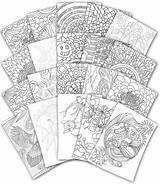Coloring Pages Tens Talented Drawn Artists Hand sketch template