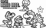 Mario Coloring Paper Pages Print Getdrawings sketch template