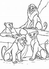 Lion Clan Gratuit Colorier Tulamama Zazu sketch template