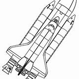 Space Coloring Shuttle Rocket Nasa Pages Realistic Challenger Drawing Illustration Ship Road Spaceship Signs Kids Printable Color Getdrawings Booster Its sketch template