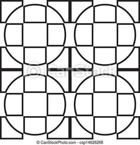 cross from square and circle background x4 cross from