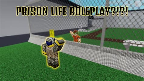 Prison Life Roleplay Roblox Youtube