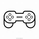 Gamepad Ps4 Videogame Controller Controlador Ultracoloringpages sketch template