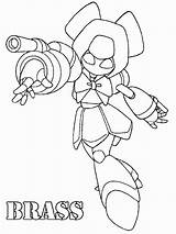 Medabots Coloring Weapon Brass Awesome Pages Colouring Kids sketch template