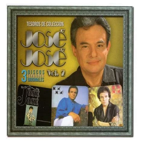 Jose Jose Tesoros De Coleccion Vol 3 Tres Boxset 3 Cd