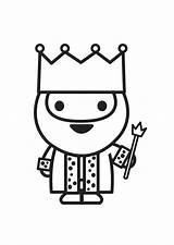 King Coloring Pages Large sketch template