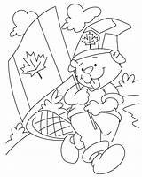 Canada Coloring Flag Pages Maple Bold Canadian Leaf Colour Makes Give Simple Its Print Project Red sketch template