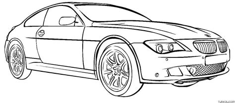 coloring pages  bmw cars
