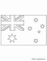 Drapeau Flagge Drapeaux Equipes Australie Ausmalen Colouring Englische Daustralie sketch template