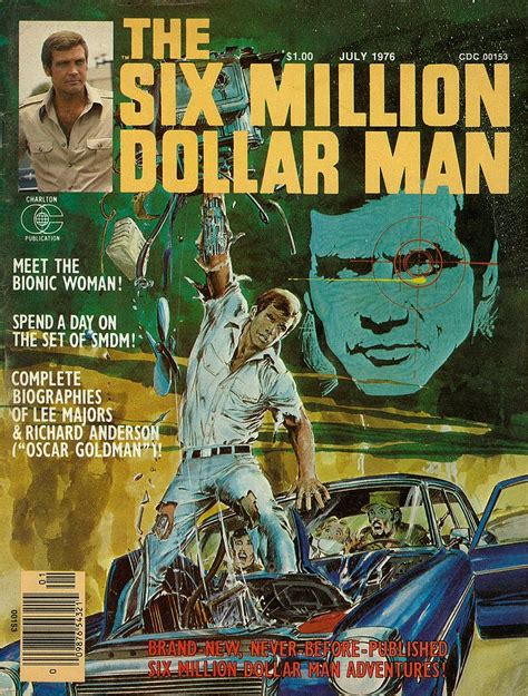 giant size geek six million dollar man by neal adams and