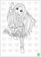 Coloring Girlz Moxie Dinokids Pages Printable Close Library Coloriage Popular Coloringdolls sketch template