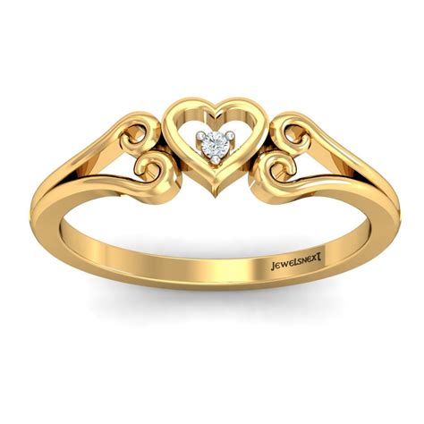 latest heart shape gold ring designs fashion beauty mehndi jewellery blouse design