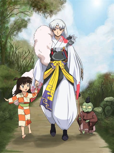 lord sesshomaru rin and jaken shessy and co by