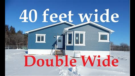 manufactured mobile home     double wide sq ft youtube