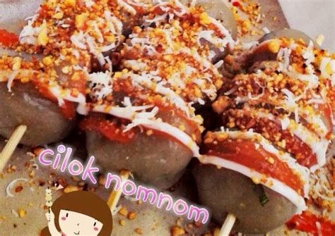 Resep Cilok Bumbu Kacang Kering Oleh Gigi Woct Cookpad