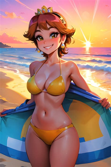 Rule 34 1girls Ai Generated Bikini Female Mario Series Princess