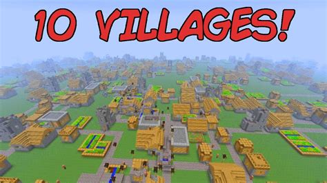 ️ Amazing New Minecraft Seed 10 Villages Minecraft Seed