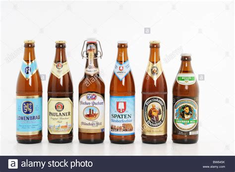 munich breweries beer bottle high resolution stock photography