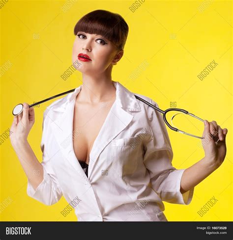 Sexual Woman Nurse Image And Photo Free Trial Bigstock