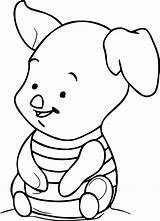 Piglet Pigs Pimpi Pooh Piglets Getcolorings Winnie Wecoloringpage Drawingwow sketch template