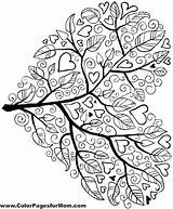 Tree Coloring Life Pages Printable Getcolorings Color Print sketch template