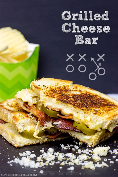 grilled cheese bar  creative  super bowl sunday