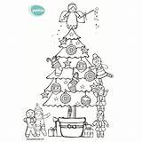 Colouring Christmas Sheets Pebble Child sketch template