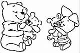 Pooh Winnie Coloring Pages Baby Disney Drawing Printable Cuties Getdrawings Sheets Popular sketch template