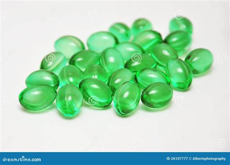 green pills royalty  stock photography image